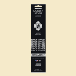 Gonesh Incense | Extra Rich Black Stinger