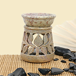 Serendipity Soapstone Warmer- Arbor Dawn