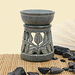 Serendipity Soapstone Warmer- Arbor Dusk