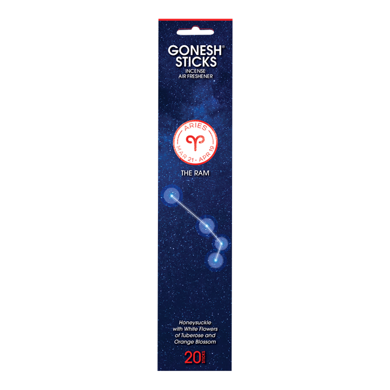 Gonesh - Zodiac Collection - Aries Incense 20pk