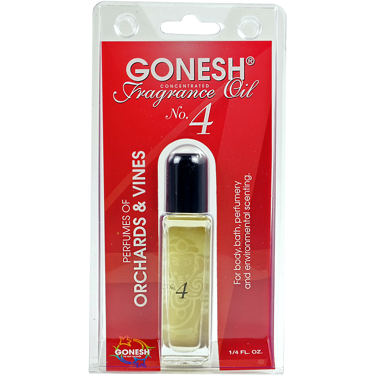 No. 4 Fragrance Oils | Gonesh Incense