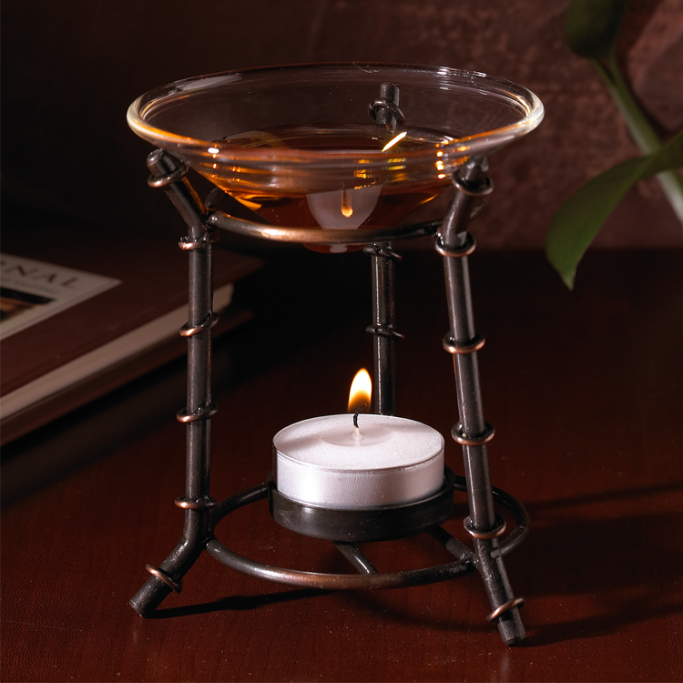 Glass Bowl Warming Oil Warmer