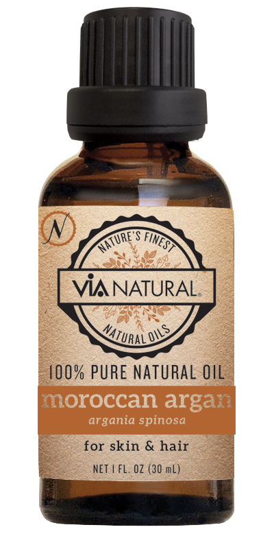 Via Natural®- 100% Pure Natural Oil- Moroccan Argan