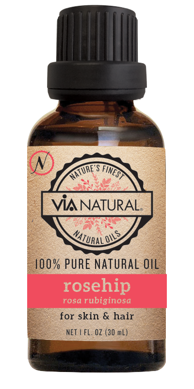 Via Natural®- 100% Pure Natural Oil- Rosehip