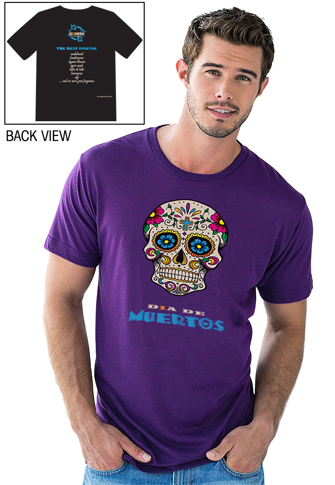 Day of the Dead - T-Shirt- Purple